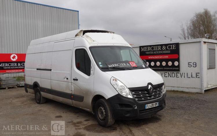 RENAULT MASTER 3 PHASE 2 PROPULSION FOURGON L3 2,3 DCI 16V 130 CV – DIESEL – 364853 KMS BLANC FJ-498-BM