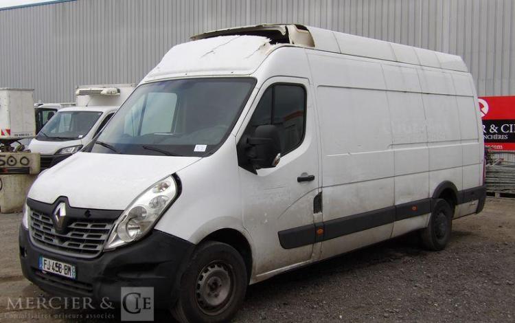 RENAULT MASTER 3 PHASE 2 PROPULSION FOURGON L3 2,3 DCI 16V 130 CV – DIESEL – 364853 KMS BLANC FJ-498-BM