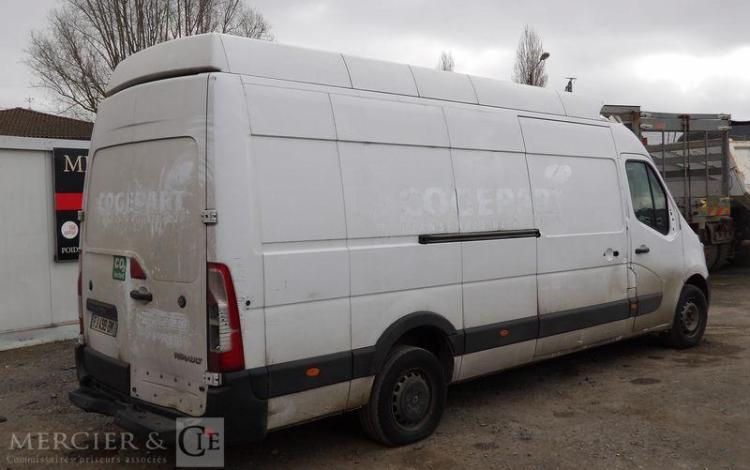 RENAULT MASTER 3 PHASE 2 PROPULSION FOURGON L3 2,3 DCI 16V 130 CV – DIESEL – 364853 KMS BLANC FJ-498-BM