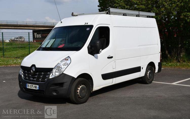 RENAULT MASTER FOURGON 2.3 DCI 110 28 L1H1 CONFORT START-STOP
 BLANC FK-075-NA