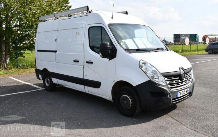 RENAULT MASTER FOURGON 2.3 DCI 110 28 L1H1 CONFORT START-STOP
 BLANC FK-075-NA