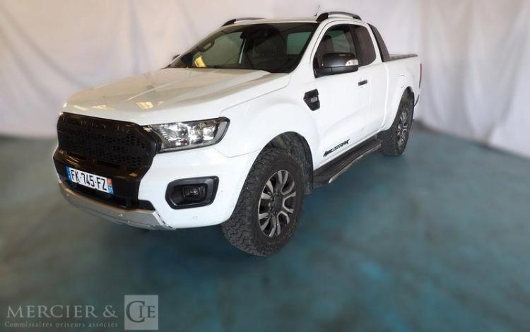 FORD RANGER WILDTRACK 3.2 TDCI 20V PICK UP SUPERCABINE 4X4 200CV BOITE AUTO BLANC FK-745-FZ