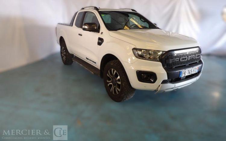 FORD RANGER WILDTRACK 3.2 TDCI 20V PICK UP SUPERCABINE 4X4 200CV BOITE AUTO BLANC FK-745-FZ