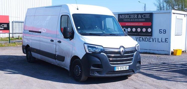 RENAULT MASTER 3 TRACTION FOURGON L3H2 2,3 DCI 16V ENERGY 136 CV – DIESEL – 320752 KMS BLANC FK-970-KE