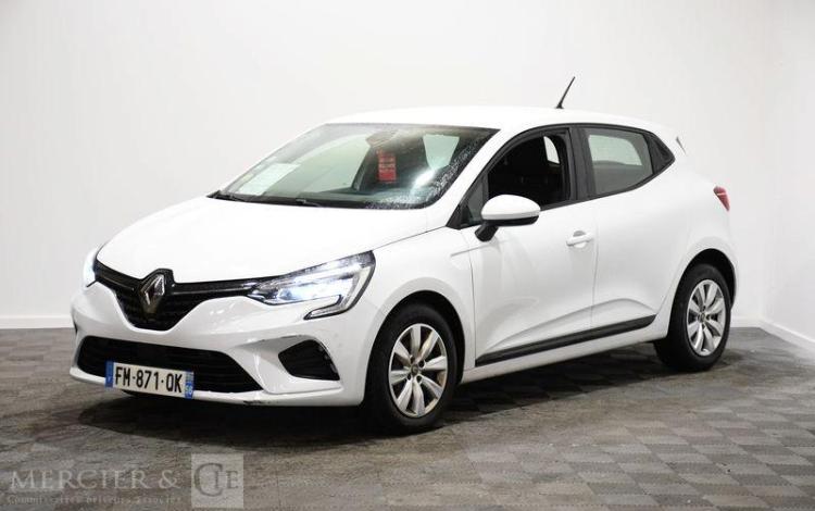 RENAULT CLIO IV STE AIR NAV BLUE DCI 85 BLANC FM-871-QK