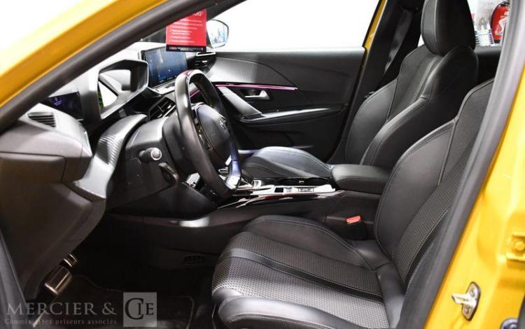 PEUGEOT 208 ELECTRIQUE 50KWH 136CH GT LINE 5P JAUNE FN-172-ZL
