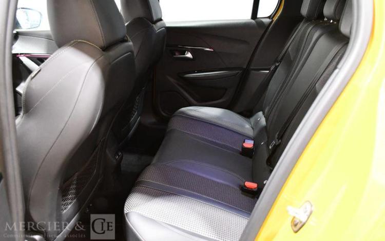 PEUGEOT 208 ELECTRIQUE 50KWH 136CH GT LINE 5P JAUNE FN-172-ZL