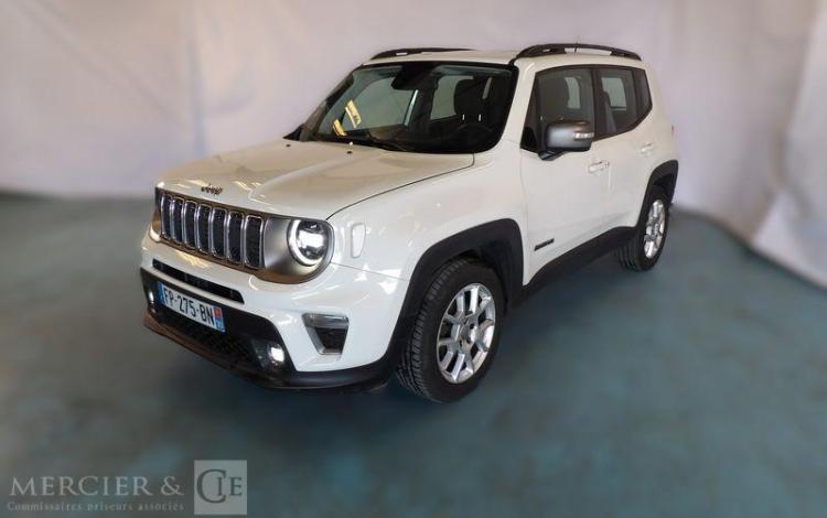 JEEP RENEGADE 1,0 T3 120CH LIMITED 2WD BLANC FP-275-BN