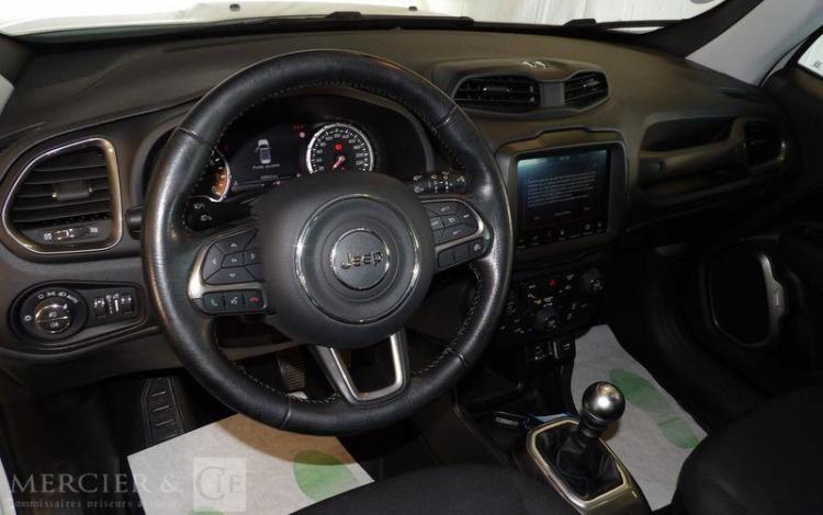 JEEP RENEGADE 1,0 T3 120CH LIMITED 2WD BLANC FP-275-BN