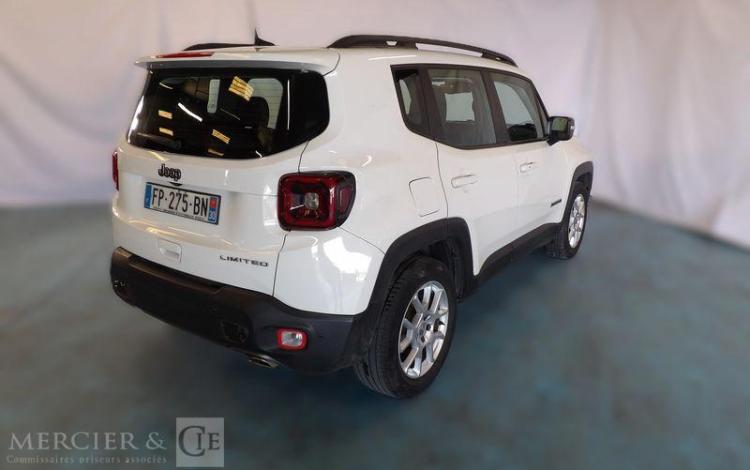 JEEP RENEGADE 1,0 T3 120CH LIMITED 2WD BLANC FP-275-BN