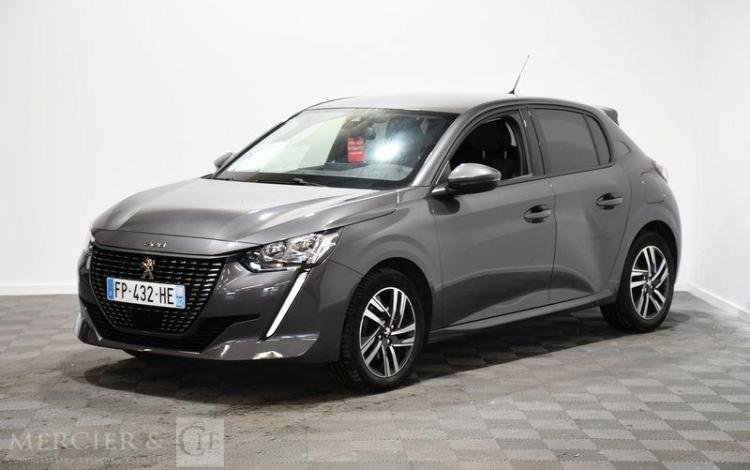 PEUGEOT 208 1.2 PURETECH 100 ALLURE EAT BVA START-STOP
 GRIS FP-432-HE