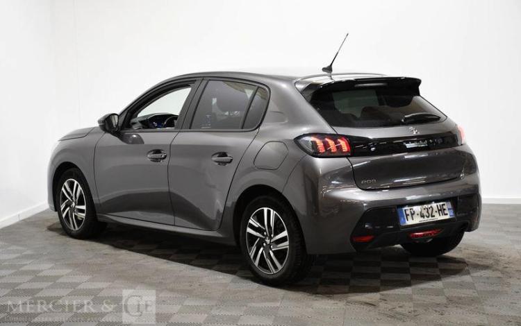 PEUGEOT 208 1.2 PURETECH 100 ALLURE EAT BVA START-STOP
 GRIS FP-432-HE