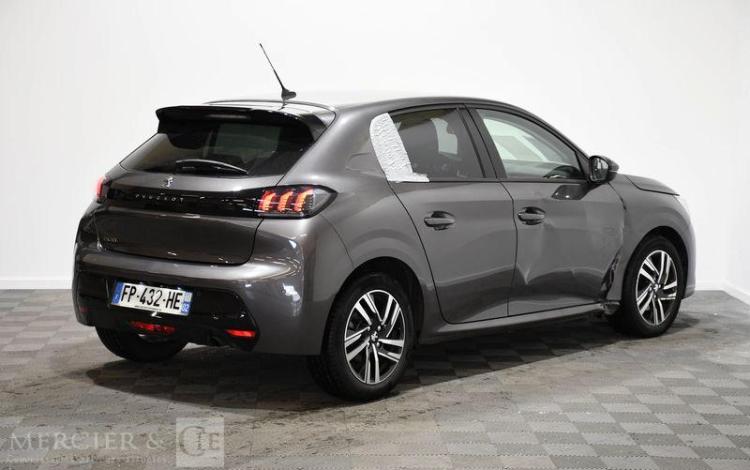 PEUGEOT 208 1.2 PURETECH 100 ALLURE EAT BVA START-STOP
 GRIS FP-432-HE