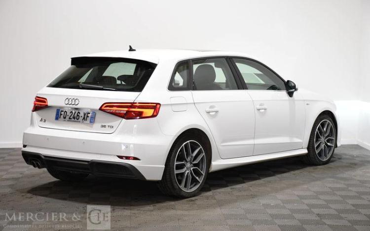 AUDI A3 SPORTBACK 35 TDI 150 SPORT S TRONIC BLANC FQ-246-XF