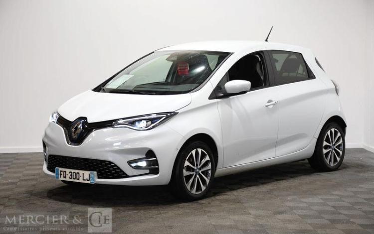 RENAULT ZOE E TECH ELEC INTENS R110 ACHAT INTEGRAL BLANC FQ-300-LJ