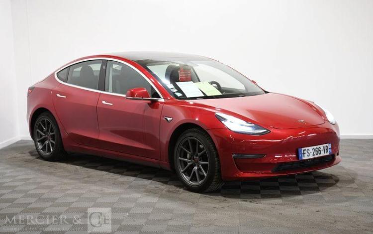 TESLA MODEL 3 350 208PPM 65KWH GRANDE-AUTONOMIE 4WD DUAL-MOTOR ROUGE FS-266-VR