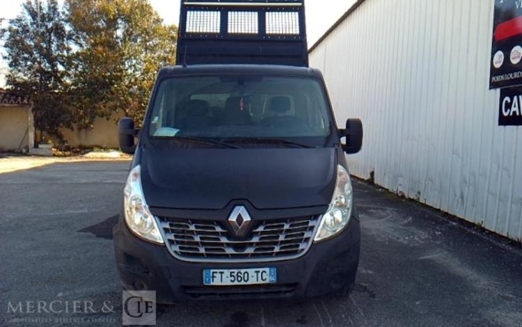RENAULT MASTER BENNE SIMPLE CABINE COFFRE 2.3 DCI 16V 130CV NOIR FT-560-TC