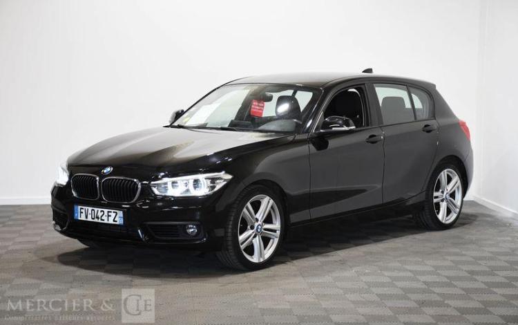 BMW SERIE 1 2,0 118D 150 BUSINESS BVA NOIR FV-042-FZ