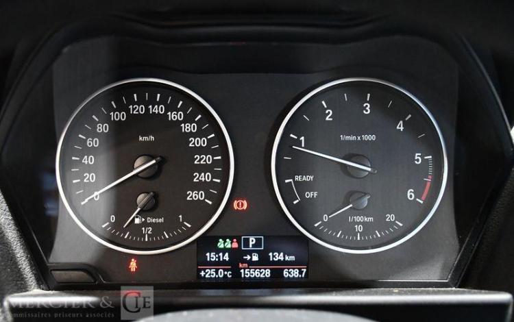 BMW SERIE 1 2,0 118D 150 BUSINESS BVA NOIR FV-042-FZ