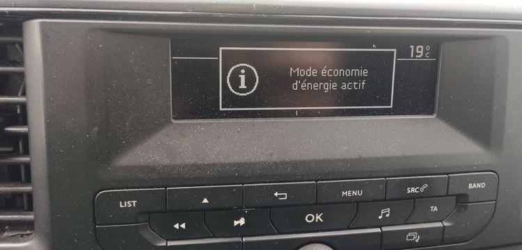 CITROEN JUMPY 3 VUL XL 2,0 BLUE HDI FOURGON LONG 122 CV – DIESEL – 173629 KMS – AN 2020 BLANC FV-241-HB