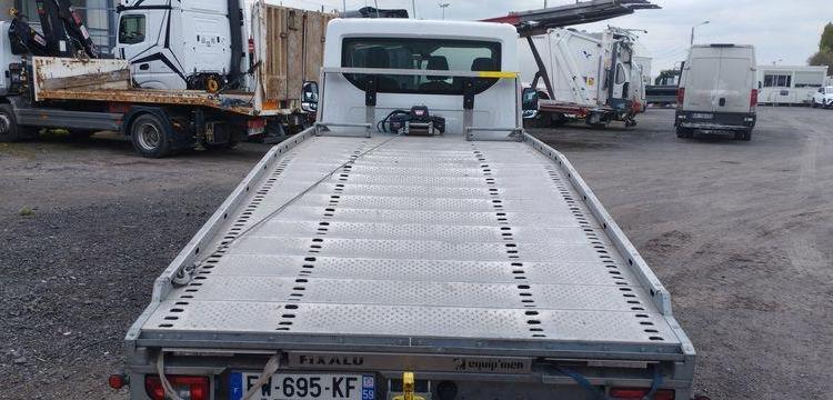 FORD TRANSIT DEPANNEUSE DIESEL – PTAC : 3,5 TONNES- 65551 KMS – ANNEE 2021 BLANC FW-695-KF
