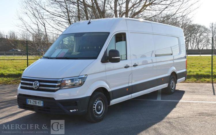 VOLKSWAGEN CRAFTER VAN 35 L5H3 2,0 TDI 140 BUSINESS LINE PLUS TRACTION BVA8 BLANC FX-218-HT