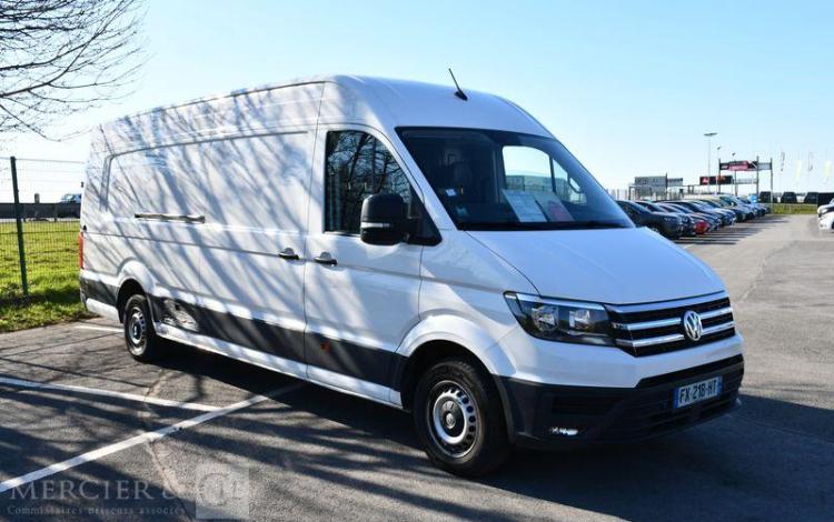 VOLKSWAGEN CRAFTER VAN 35 L5H3 2,0 TDI 140 BUSINESS LINE PLUS TRACTION BVA8 BLANC FX-218-HT