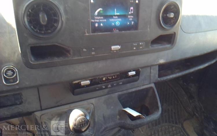 MERCEDES SPRINTER 514 CDI 145CH 37 BENNE SIMPLE CABINE COFFRE BLANC FX-390-EQ