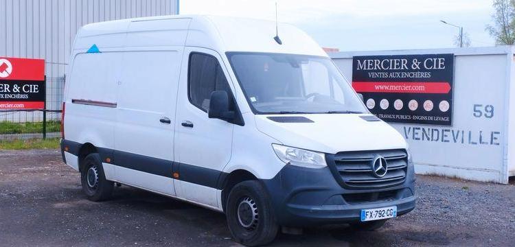 MERCEDES SPRINTER FOURGON 37 3T2 314 CDI 143CH BLANC FX-792-CG