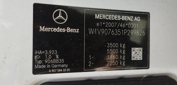 MERCEDES SPRINTER FOURGON 43 3T5 314 CDI 143CH BLANC FX-954-CG