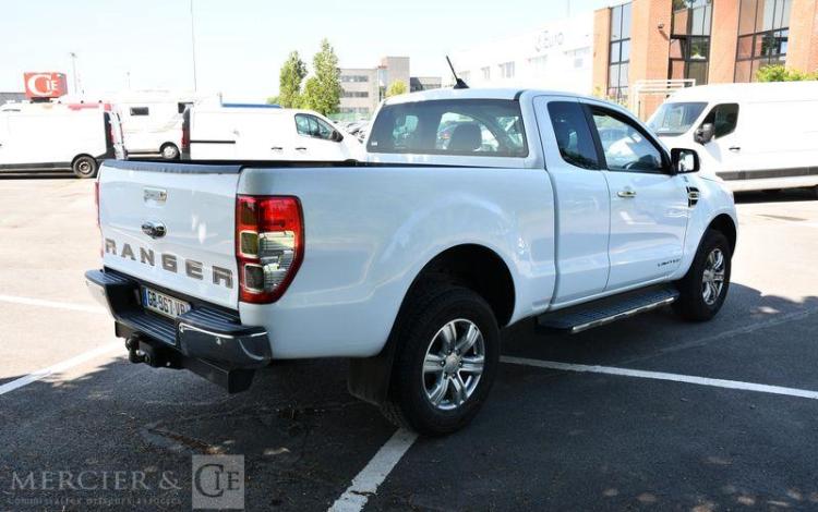 FORD RANGER TDCI SIMPLE CAB LIMITED BVA BLANC GB-967-VR