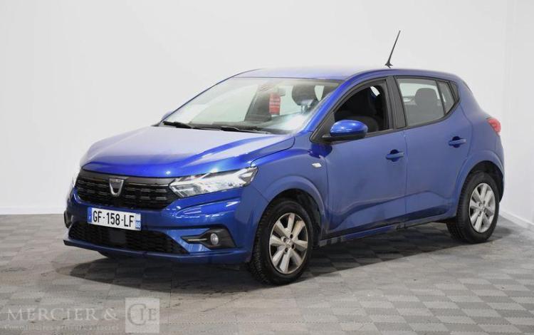 DACIA SANDERO CONFORT ECO-G BLEU GF-158-LF