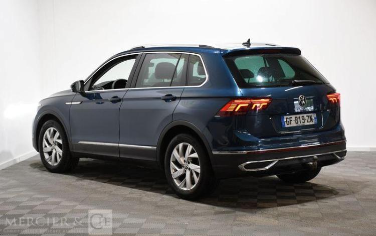 VOLKSWAGEN TIGUAN 2.0 TDI 150 ELEGANCE EXCLUSIVE DSG BVA
 BLEU GF-819-ZN