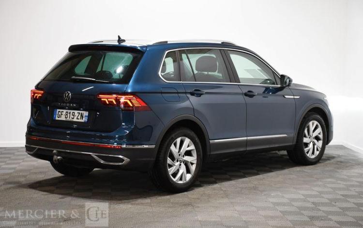 VOLKSWAGEN TIGUAN 2.0 TDI 150 ELEGANCE EXCLUSIVE DSG BVA
 BLEU GF-819-ZN