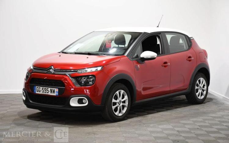 CITROEN C3 PURE TECH 83 S&S YOU ! ROUGE GG-595-NW
