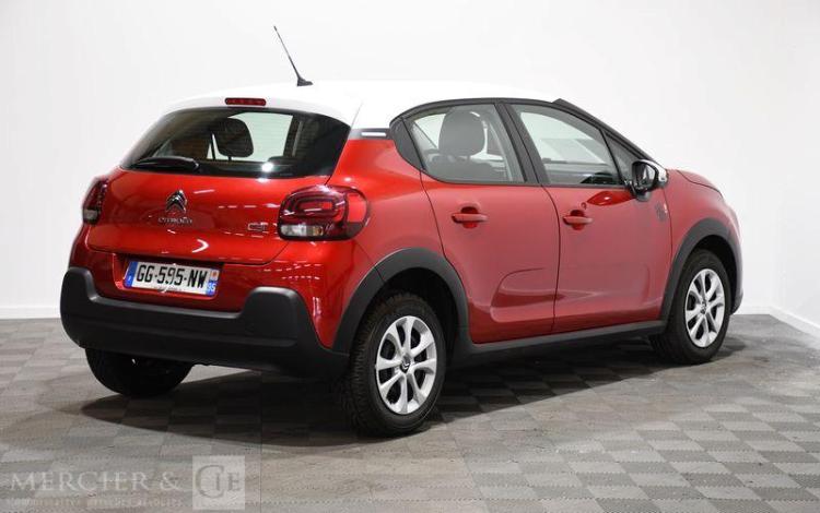 CITROEN C3 PURE TECH 83 S&S YOU ! ROUGE GG-595-NW