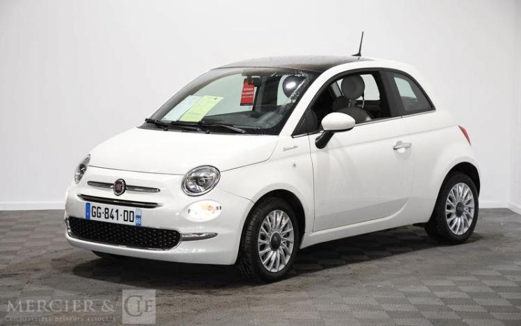 FIAT 500 BSG HYBRID DOLCE VITA PLUS BLANC GG-841-DD