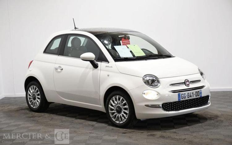 FIAT 500 BSG HYBRID DOLCE VITA PLUS BLANC GG-841-DD