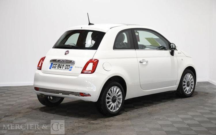 FIAT 500 BSG HYBRID DOLCE VITA PLUS BLANC GG-841-DD
