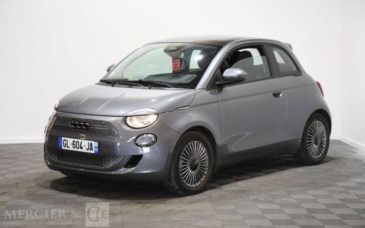 FIAT 500 ELECTRIC 120 58PPM 42KWH AUTONOMIE-320KMH ICONE GRIS GL-604-JA