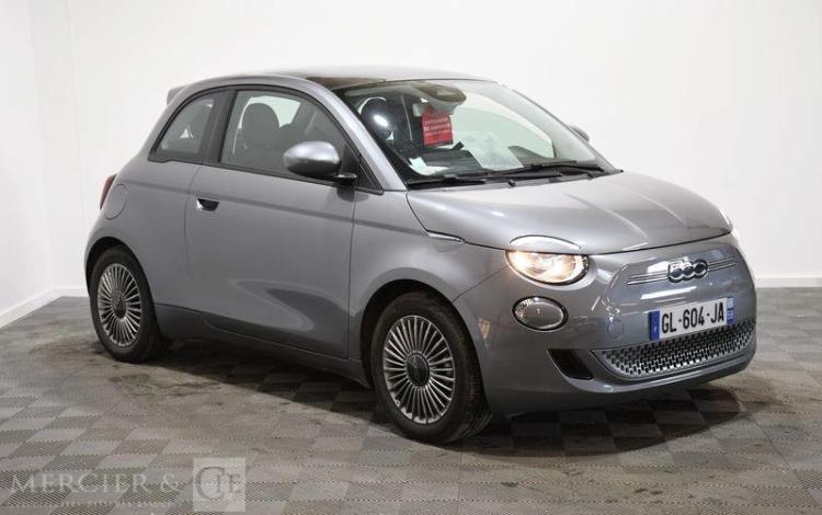 FIAT 500 ELECTRIC 120 58PPM 42KWH AUTONOMIE-320KMH ICONE GRIS GL-604-JA