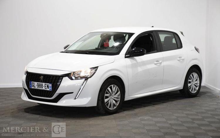PEUGEOT 208 Ex AUTO ECOLE ACTIVE BLUEHDI BLANC GL-988-EN