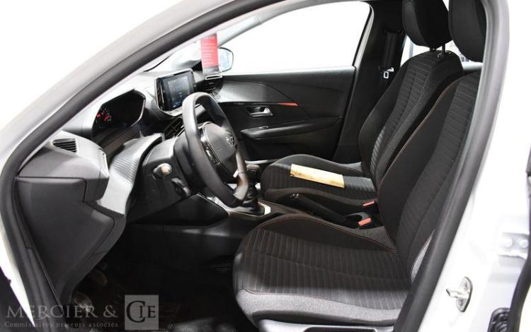 PEUGEOT 208 Ex AUTO ECOLE ACTIVE BLUEHDI BLANC GL-988-EN