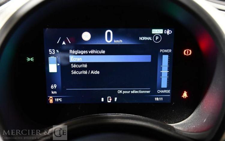 FIAT 500 ELECTRIC 95 23,7KWH AUTONOMIE 185KMH ICONE BVA BLANC GN-187-QW
