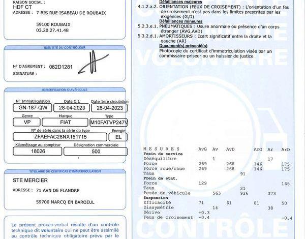 FIAT 500 ELECTRIC 95 23,7KWH AUTONOMIE 185KMH ICONE BVA BLANC GN-187-QW