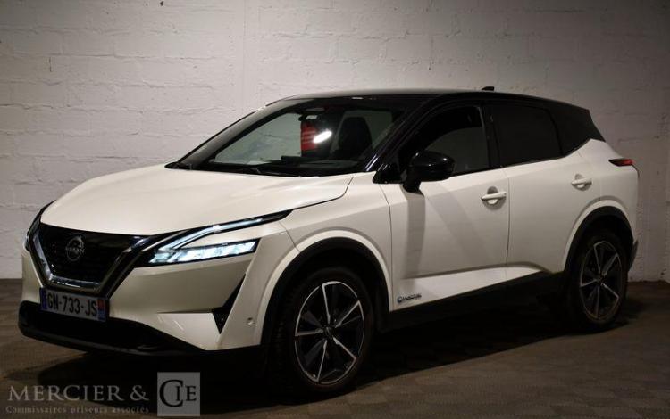 NISSAN QASHQAI 1.5 E-POWER EREV 190H HYBRID 2KWH TEKNA 2WD BVA
 BLANC GN-733-JS