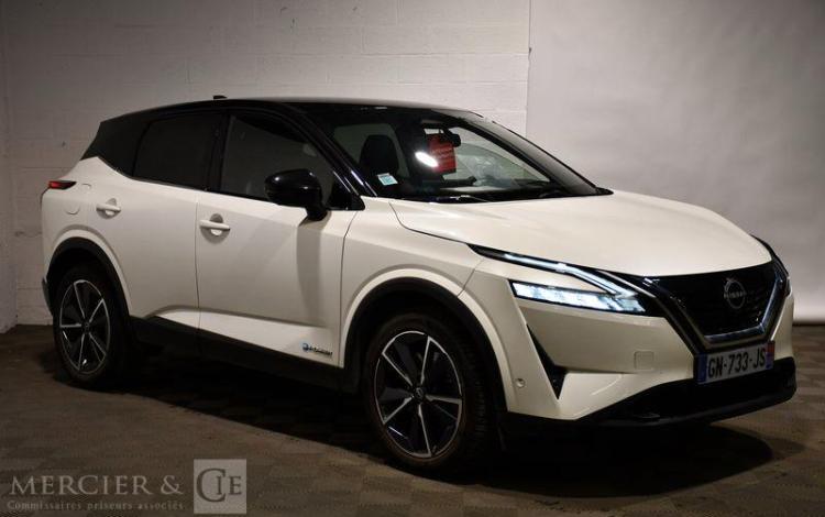 NISSAN QASHQAI 1.5 E-POWER EREV 190H HYBRID 2KWH TEKNA 2WD BVA
 BLANC GN-733-JS