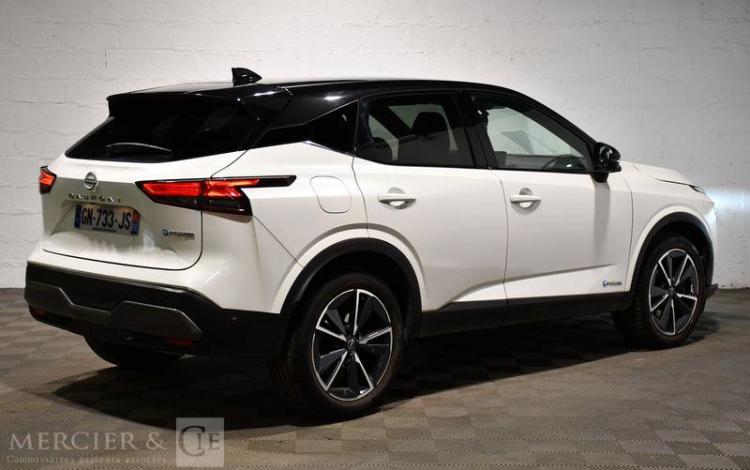 NISSAN QASHQAI 1.5 E-POWER EREV 190H HYBRID 2KWH TEKNA 2WD BVA
 BLANC GN-733-JS