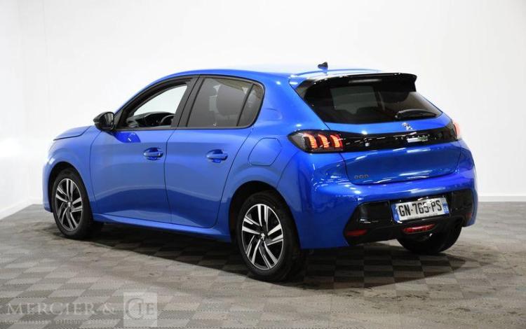 PEUGEOT 208 1.2 PURETECH 100 ALLURE PACK EAT BVA START-STOP
 BLEU GN-765-PS