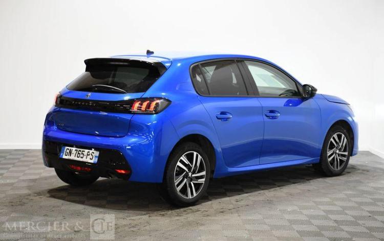 PEUGEOT 208 1.2 PURETECH 100 ALLURE PACK EAT BVA START-STOP
 BLEU GN-765-PS